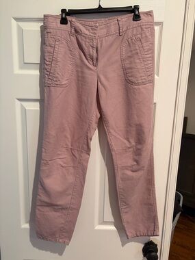 LOFT Mauve Straight-Leg Jeans